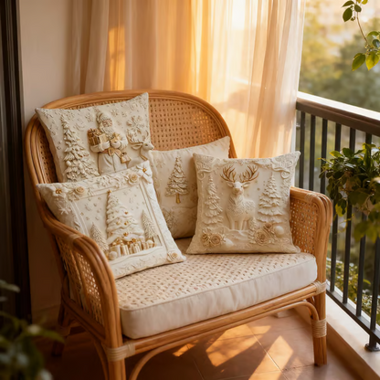 🎄Christmas Sale 50% OFF🎅Christmas Themed Cushion Cover