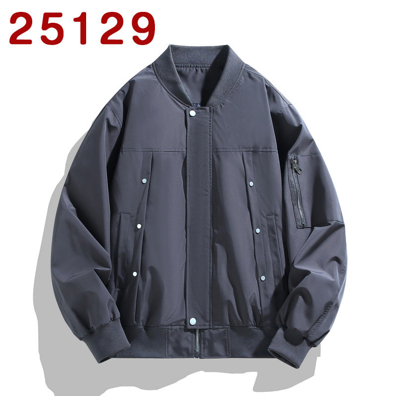 Autumn New Fashionable Loose Fit Bomber Jacket for Men and Women