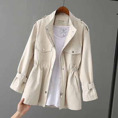 Women's long loose top jacket for women