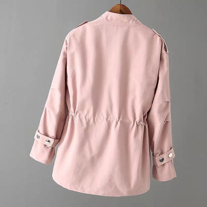 Women's long loose top jacket for women