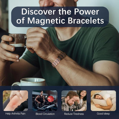 🔥LAST DAY 50% OFF🔥 - 99.9% Pure Copper Magnetic Cross Bracelet — Boost Wellness, Enhance Circulation, and Relieve Fatigue
