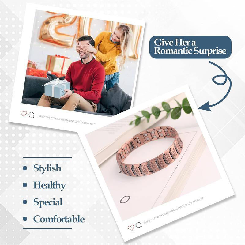 🔥LAST DAY 50% OFF🔥 - 99.9% Pure Copper Magnetic Cross Bracelet — Boost Wellness, Enhance Circulation, and Relieve Fatigue