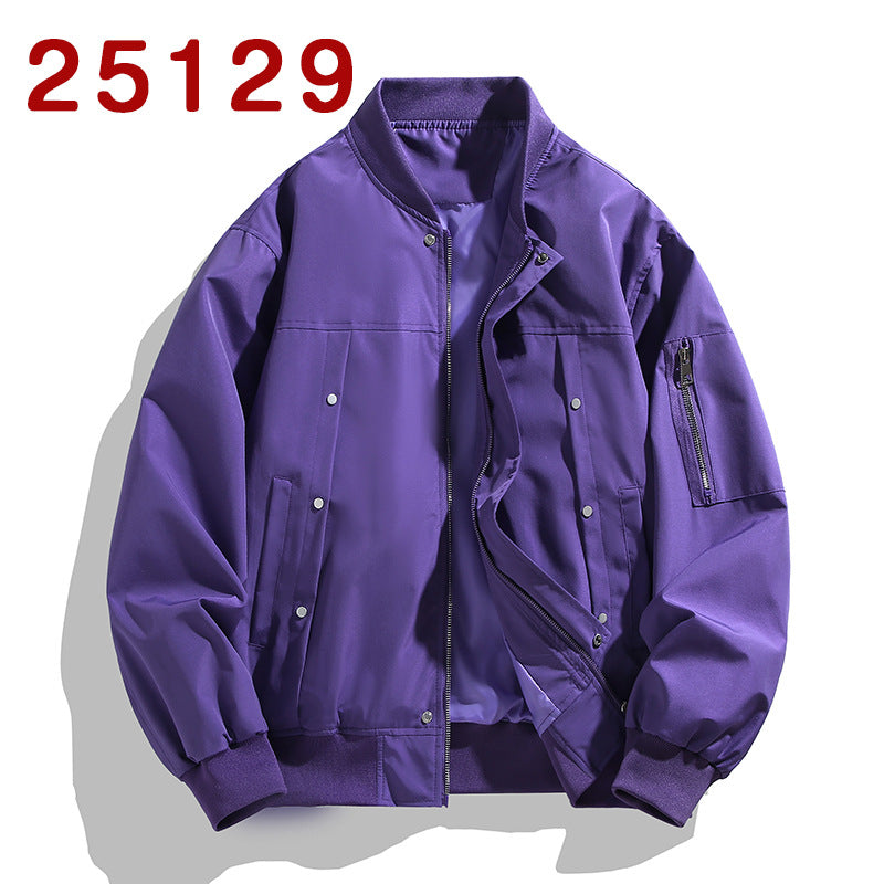 Autumn New Fashionable Loose Fit Bomber Jacket for Men and Women