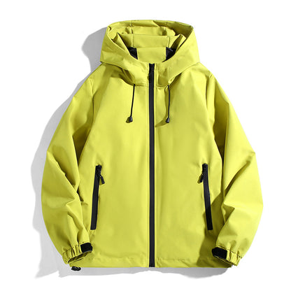 Couple Outdoor Jacket Men's Hiking Coat Youth Student Spring Autumn Waterproof Jacket Team Uniform